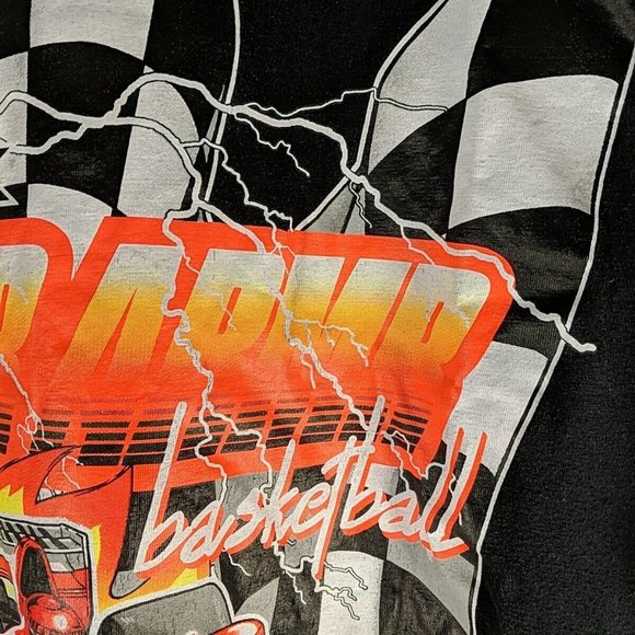 Under Armour Racing Slam Dunk Loose Fit Men's xl Extra Large black t-shirt top - Picture 4 of 11